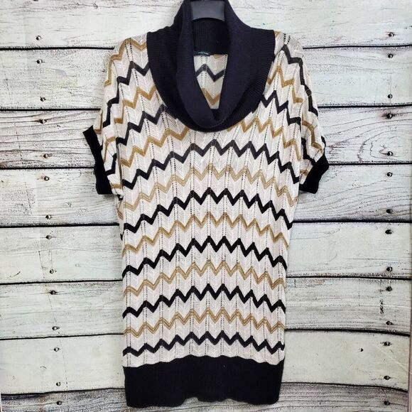 Maurices XL Cream/Black Sweater - Picture 1 of 6